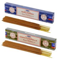 Wierook cadeaus set - 2x geurstokjes - Reiki Power en Citronella geur - Meditatie - thumbnail