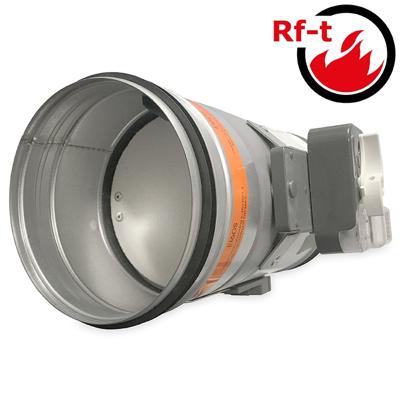 Brandklep Ø 315mm, Handbediening Met Smeltlood Bij 72°c + Veer