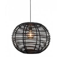Quin zwart 46cm hanglamp