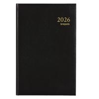 Brepols Agenda saturnus week 2026 lima zwart