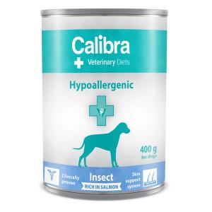 Calibra Veterinary Diets Hypoallergenic insecten met zalm natvoer hond 6 x 400 g