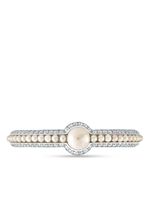 David Morris bracelet Pearl Rose en or blanc 18ct orné de diamants - Argent - thumbnail