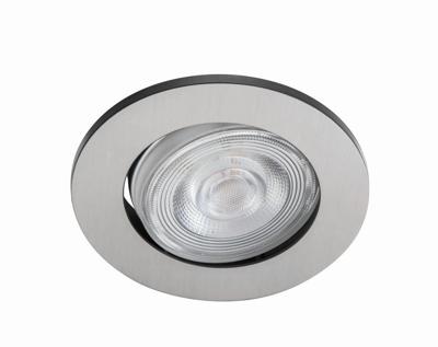 Philips Led inbouwspotTaragon 4,5w - 2700K - 8,5cm grijs - 75578200