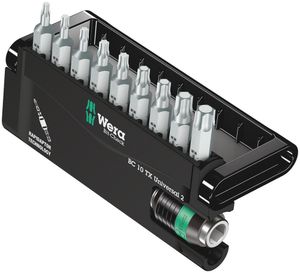 Wera Bit-Check 10 TX Universal 2, 10 -delig - 1 stuk(s) - 05057115001