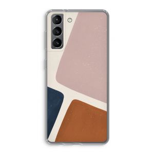 Geo #2: Samsung Galaxy S21 Transparant Hoesje