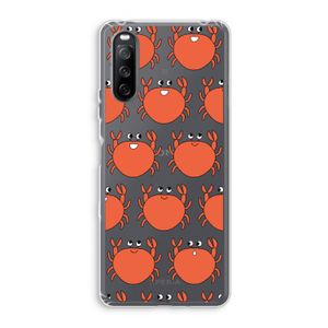 Krab: Sony Xperia 10 III Transparant Hoesje
