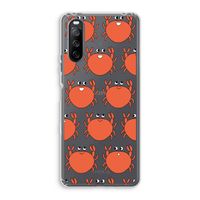 Krab: Sony Xperia 10 III Transparant Hoesje