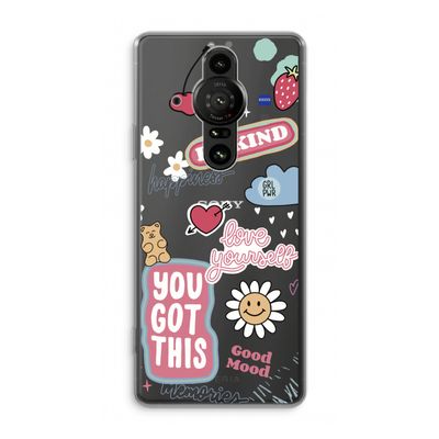 Positivity: Sony Xperia Pro-I Transparant Hoesje