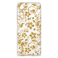 OPPO A78 5G | A58 5G | TPU Case | Gouden Bloemen