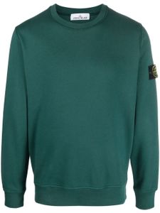 Stone Island sweat à patch Compass - Vert