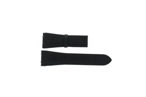 Horlogeband Jaguar J670 / J667-3 / J667-4 / J666-4 / J666-5 / J666-7 / J667 Leder Zwart 28mm