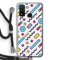 8-bit N°8: Huawei P Smart (2020) Transparant Hoesje met koord