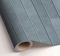 Blauwe tegels imitatie muursticker patroon