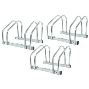 Fietsenrek - standaard - 3x - 6 fietsen - metaal - 41 x 32 x 26 cm