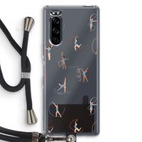 Dancing #3: Sony Xperia 5 Transparant Hoesje met koord