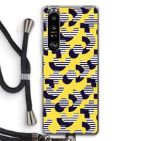 8-bit N°3: Sony Xperia 1 III Transparant Hoesje met koord