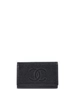 CHANEL Pre-Owned étui à clés à logo CC (2002) - Noir - thumbnail