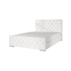 Meubella Tweepersoonsbed Aventura Diamond - Wit - 140x200 cm