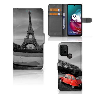 Motorola Moto G10 | G20 | G30 Flip Cover Eiffeltoren