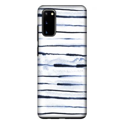 Ink Stripes: Samsung Galaxy S20 Tough Case