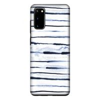 Ink Stripes: Samsung Galaxy S20 Tough Case