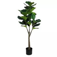 Ficus Lyrata 122 cm kunstplant - Buitengewoon de Boet