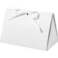 Vivi Gade Cadeaudoos, stippen, afm 15x7x8 cm, 250 gr, grijs, 3 stuk/ 1 doos