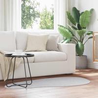 Tapijt HUARTE Grijs 80 x 150 cm Polyester