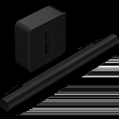 SONOS Premium entertainmentset met Arc Ultra + Sub 4 - Zwart