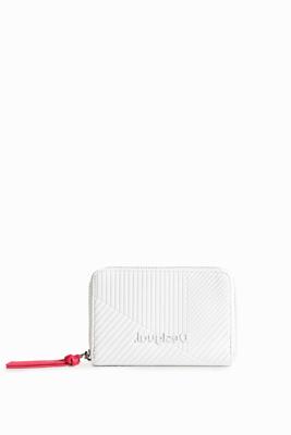 Geometrische portemonnee - WHITE - U
