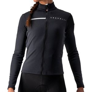 Castelli Sinergia 2 fietsshirt lange mouw zwart dames L