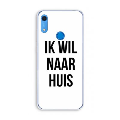 Ik wil naar huis: Huawei Y6s Transparant Hoesje