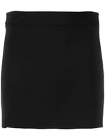 Patrizia Pepe Essential panelled mini skirt - Noir