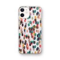 Tropical Dots: iPhone 12 mini Transparant Hoesje