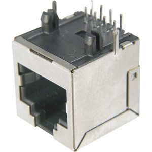 ASSMANN WSW AMJ-188-00101-CAT6 Modulaire inbouwbus, RJ45, CAT 6 Bus, inbouw horizontaal Aantal polen: 8P8C Zilver 1 stuk(s)