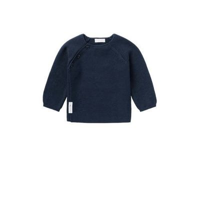Noppies baby longsleeve Pino van biologisch katoen donkerblauw Noppies baby longsleeve Pino van biologisch katoen donkerblauw