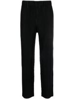 Homme Plissé Issey Miyake pantalon droit à design plissé - Noir