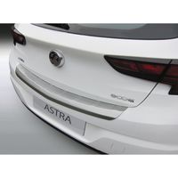 Bumper beschermer passend voor Opel Astra K 5-deurs 10/2015- excl. Turbo Zwart 'Ribbed' GRRBP920