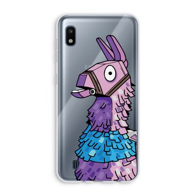 Lama: Samsung Galaxy A10 Transparant Hoesje