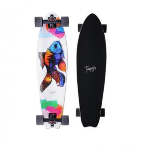 Tempish Longboard fish 82,5 x 21,5 cm wit/zwart