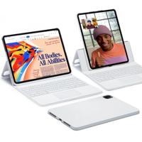 iPad Pro 12.9” Ascend Keyboard Case - US Layout-White