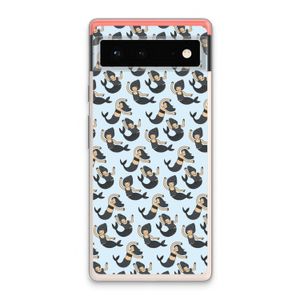 Zeemeermin: Google Pixel 6 Transparant Hoesje