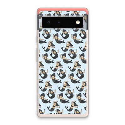 Zeemeermin: Google Pixel 6 Transparant Hoesje