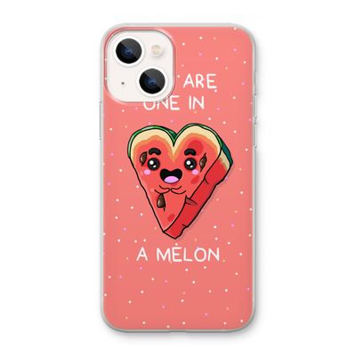 One In A Melon: iPhone 13 mini Transparant Hoesje