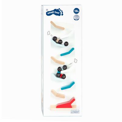 Small Foot houten autobaan toren met auto&apos;s, 3dlg.