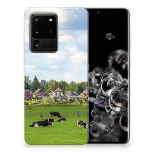 Samsung Galaxy S20 Ultra TPU Hoesje Koeien