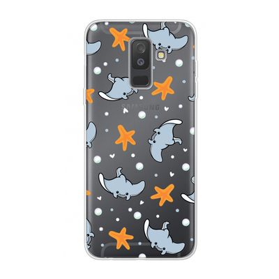 Manta: Samsung Galaxy A6 Plus (2018) Transparant Hoesje
