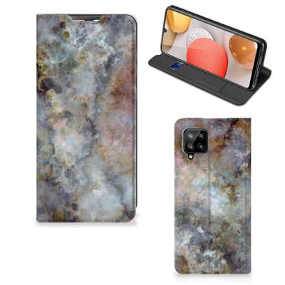 Samsung Galaxy A42 | Standcase | Marmer Grijs
