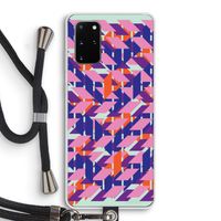 Skew Blush 3: Samsung Galaxy S20 Plus Transparant Hoesje met koord