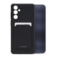Mobilize Rubber Gelly Card Case Samsung Galaxy A25 5G Matt Black